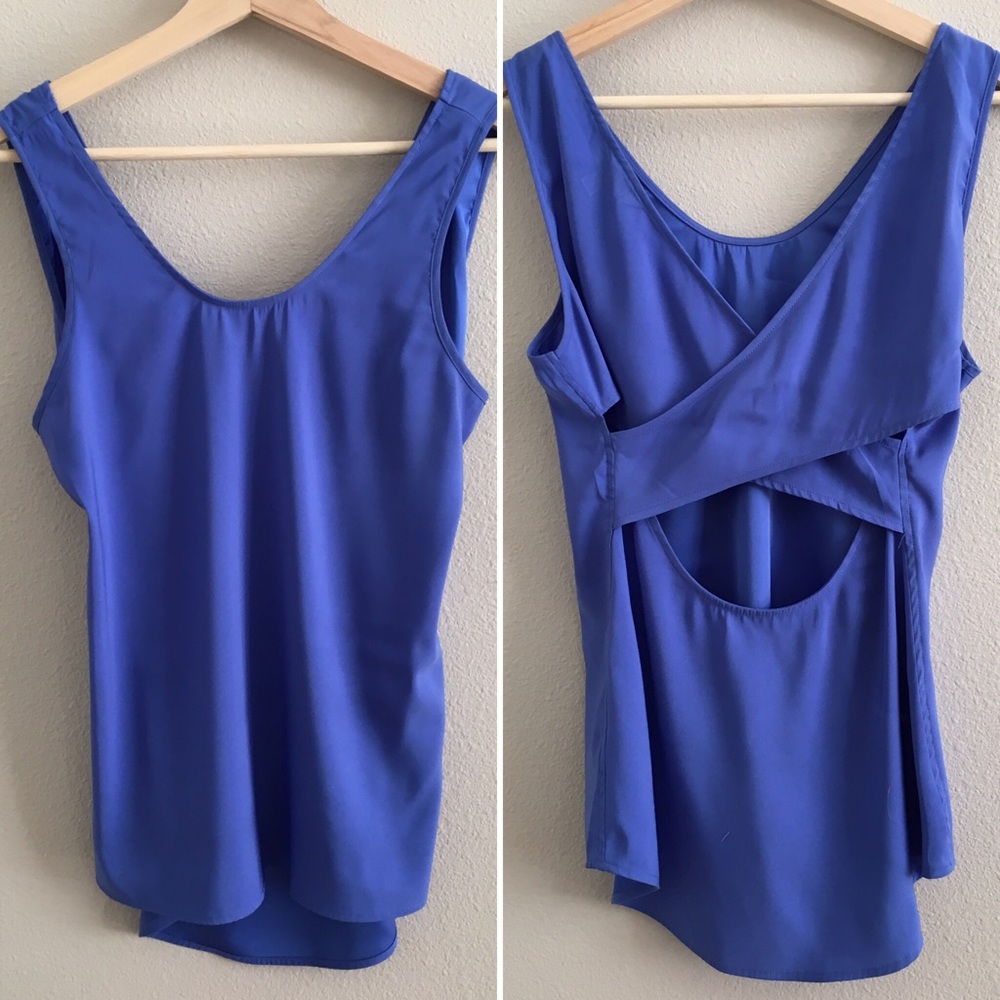 Express blouse — blue